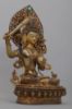 Picture of Manjushree Statue | Handmade | Gold Gilded