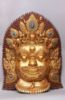 Picture of Akash Bhairav Sculpture | Handmade | Gold Gilded