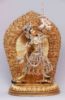 Picture of Vajrayogini Sculpture | Dakini | Handmade| Gold Gilded