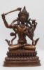 Picture of Manjushree Statue | Handmade | Copper Oxidized