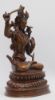 Picture of Manjushree Statue | Handmade | Copper Oxidized