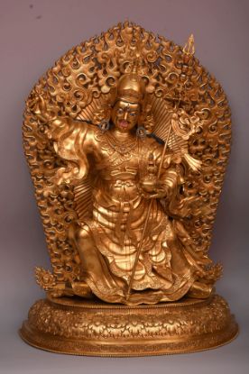 Picture of Dusum Sangay  Guru Rinpoche | Handmade | Gold Gilded