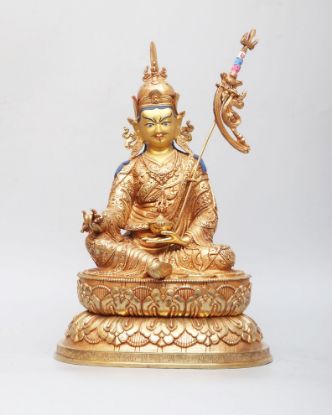 Picture of Guru Padmasambhav | Guru Rinpoche | Gold Gilded