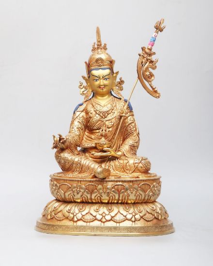 Picture of Guru Padmasambhav | Guru Rinpoche | Gold Gilded