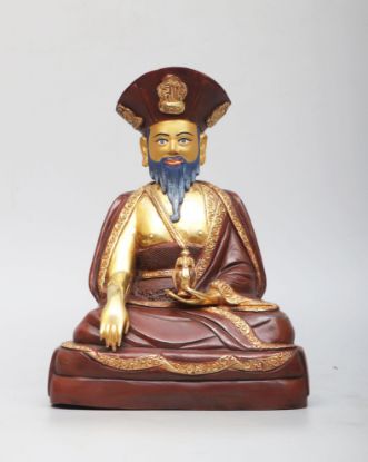 Picture of Zhabdrung  Rinpoche | Handmade | Gold Gilded