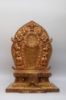 Picture of Sighasan Buddha | Amitabh Buddha Statue | Gold Gilded