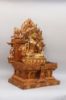 Picture of Singhasan Manjushree| Manjushree Statue | Gold Gilded | Handmade