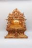 Picture of Singhasan Manjushree| Manjushree Statue | Gold Gilded | Handmade