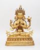 Picture of Khadcheri | Chenrezig | Gold Gilded | Handcarved