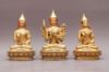 Picture of Tson Khapa Set | Zongkapa Lobsang Zhaba | Gold Gilded