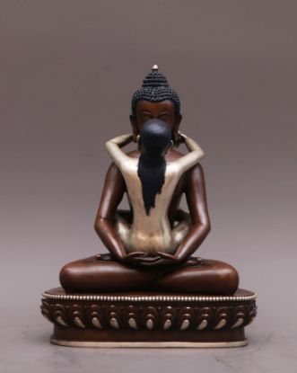 Picture of Samantabhadra | Bodhisattva | Copper Oxidized | Handcarved