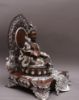 Picture of Singhasan Dzambhala | Copper Oxidized | Silver Plated