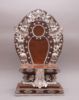 Picture of Singhasan Buddha | Shakyamuni Buddha Statue |Handmade | Copper Oxidized