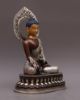 Picture of  Bhaisarjya Guru Statue | Medicine Buddha | Copper  Oxidized | Silver Plated