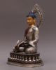 Picture of  Bhaisarjya Guru Statue | Medicine Buddha | Copper  Oxidized | Silver Plated